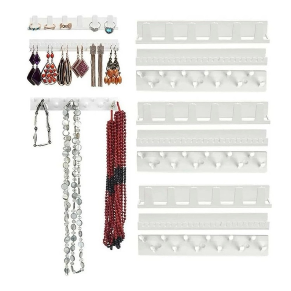 Wall Mounted Jewelry Storage Rack